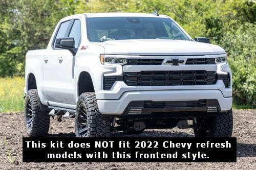 99028 | Rough Country Front Bumper Fascia Cover Kit | Does NOT fit 2022 refresh models
