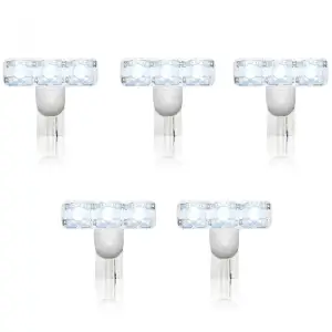Recon Truck Accessories - 264180WHX | Recon 1-Watt 5 Cab Light Bulbs LED in White - 5 Piece Kit (1999-2016 F250, F350 Super Duty)