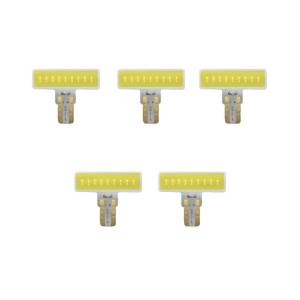 Recon Truck Accessories - 264280WHX | Recon 5 Piece Kit 3-Watt Cab Light Bulbs LED in White (1999-2016 F250, F350 Super Duty)