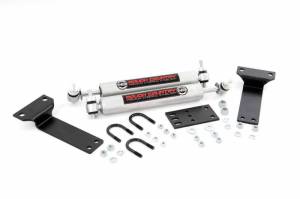 Rough Country - 8749030 | N3 Steering Stabilizer | Dual | 2-8 Inch Lift | Ford Excursion (00-05)/Super Duty (99-04)