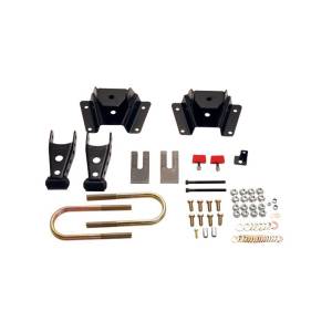 Belltech - 6419 | Belltech 4" Drop Leaf Spring Shackle & Hanger Kit (Front Hanger/Rear Shackle)