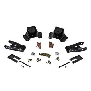 Belltech - 6750 | Belltech 4" Drop Leaf Spring Shackle & Hanger Kit (Front Hanger/Rear Shackle)