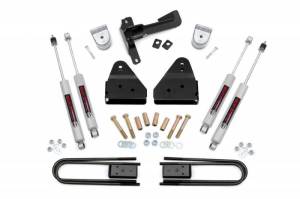 Rough Country - 509.20 | 3 Inch Ford Suspension Lift Kit w/ Premium N3 Shocks