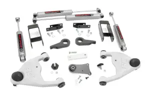 Rough Country - 24230 | Rough Country 2.5 Inch Lift Kit For Chevrolet Blazer & S10 / GMC Sonoma & S15 | Premium N3 Shocks