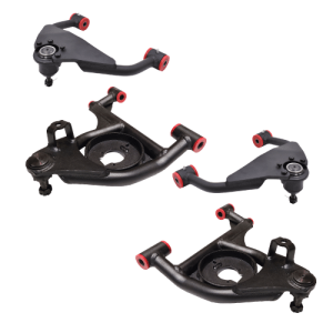 DJM Suspension - CA2599-5 | DJM Suspension 5 Inch Upper and Lower Control Arms (1999-2006 2007 Classic Silverado, Sierra 1500 2WD)
