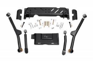 Rough Country - 68900U | 61600U | Rough Country Long Arm Upgrade Kit (1984-2001 Cherokee XJ 4WD | NP231)