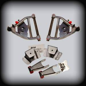 DJM Suspension - DJM2655-34 | DJM Suspension 3 Inch Front / 4 Inch Rear Lowering Kit for 1973-1991 C20, C30 Pickup 2WD (Shocks Included)