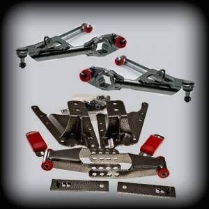 DJM Suspension - DJMEH2603-35 | DJM Suspension 3 Inch Front / 5 Inch Rear Lowering Kit for 2001-2010 Silverado, Sierra 2500 HD, 3500 HD 2WD | Short Bed ONLY (Shocks Included)