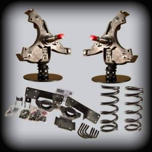 DJM Suspension - DJM2056-46 | DJM Suspension 4 Inch Front / 6 Inch Rear Lowering Kit for 1988-1998 C1500 Pickup 2WD | Does NOT Fit Standard Cab (Shocks Included)
