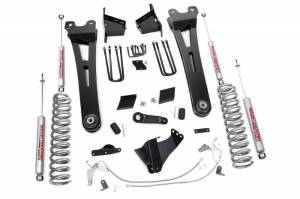 Rough Country - 540.20 | 6 Inch Ford Suspension Lift Kit w/ Premium N3 Shocks | Diesel Engine, With Overloads