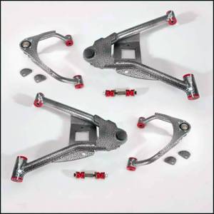 DJM Suspension - CA2515-4 | DJM Suspension 4 Inch Upper and Lower Control Arms (2015-2018 Silverado, Sierra 1500 2WD | 2015-2018 Suburban, Tahoe, Yukon 2WD)