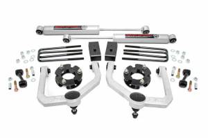 Rough Country - 83430 | 3in  Nissan Bolt-On Lift Kit | Strut Spacers (2004-2024 Titan 2WD/4WD)