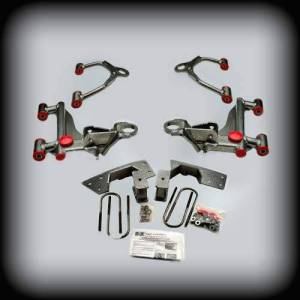 DJM Suspension - DJM2806-34 | DJM Suspension 3 Inch Front / 4 Inch Rear Lowering Kit for 2005-2014 Tacoma 2WD (Shocks Included)