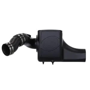 S&B Filters - 75-5070D |  S&B Filters Cold Air Intake (2003-2007 F250, F350, Excursion 6.0L Powerstroke) Dry Extendable White