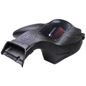 S&B Filters - 75-5123-1 | S&B Filters Cold Air Intake (2018-2024 F150 5.0L) Cotton Cleanable Red
