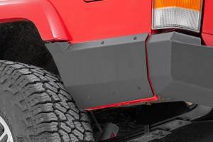 Rough Country - 10571 | Rough Country Rear Quarter Panel Armour (1997-2001 Cherokee XJ 2WD/4WD)
