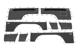Rough Country - 10581 | Rough Country Full Body Armor For Jeep Cherokee XJ 2WD/4WD | Front & Rear