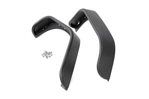 Rough Country - 10532 | Rough Country Jeep Tubular Rear Fender Flares (2007-2018 Wrangler JK)