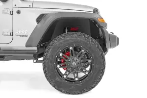 Rough Country - 10497A | Rough Country Front Inner Fenders Jeep Wrangler JL, Wrangler Unlimited 4WD