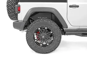 Rough Country - 10498A | Rough Country Inner Fenders For Jeep Wrangler JL / Wrangler Unlimited 4WD | Rear