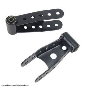 Belltech - 6416 | Belltech 2 Inch Drop Leaf Spring Shackle For Chevrolet Silverado / GMC Sierra 1500 2WD/4WD (2019-2026)