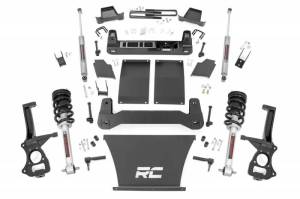 Rough Country - 21732 | Rough Country 6 Inch Lift Kit N3 Struts / N3 Rear Shocks (2019-2024 Silverado 1500 | 4.3L, 5.3L, 6.2L Gas Engine | Multi-Leaf Spring)
