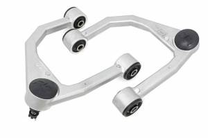 Rough Country - 76700 | Rough Country Forged Upper Control Arms For Toyota Tundra 2/4WD (2007-2021) | Aluminum Finish, ONLY Fits 3.5 Inch Lifted Models