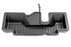 Rough Country - RC09421A | Rough Country Under Seat Storage For Ram 1500 2WD/4WD | Crew Cab, Without Lockable Lid
