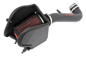 Rough Country - 10479PF | Rough Country 3.6L Cold Air Intake Kit For Jeep Gladiator JT / Wrangler JL 4WD | With Pre-Filter Bag
