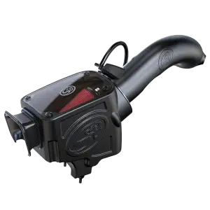 S&B Filters - 75-5129 | S&B Filters Cold Air Intake (2018-2023 Wrangler JL 2.0L Turbo) Cotton Cleanable Red