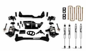 Cognito Motorsports - 110-P0785 | Cognito 4 Inch Standard Lift Kit With Fox PS 2.0 IFP Shocks (2001-2010 Silverado, Sierra 2500 HD, 3500 HD 2WD/4WD)
