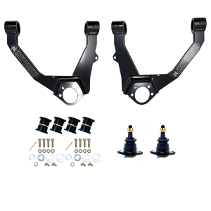 Kryptonite - KRUCA13 | Kryptonite Upper Control Arm Kit (2014-18 Silverado, Sierra 1500 | 2014-2018 Suburban, Tahoe, Yukon with OE Cast Aluminum or Stamped Steel Arms)