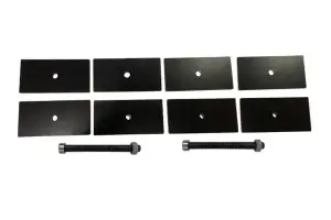 McGaughys Suspension Parts - 52361 | McGaughys Rear Leaf Lift Shims 2011-2025 GM Truck 2500/3500 2WD/4WD