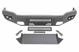 Rough Country - 10806A | Rough Country Front Bumper Ram 2500 2WD/4WD (2019-2025)