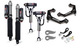 Cognito Motorsports - 210-P1129 | Cognito 3 Inch Elite Leveling Kit with Elka 2.5 Reservoir shocks (Silverado, Sierra 2500 HD, 3500 HD 2WD/4WD Trucks)