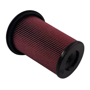 S&B Filters - KF-1072 | S&B Filters Air Filter For Intake Kit 75-5128 Cotton Cleanable Red