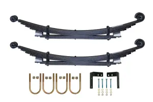 Van Compass - 3036 | Van Compass Opti-Rate Replacement Leaf Springs For Mercedes-Benz Sprinter 3500 4WD / AWD | Pair