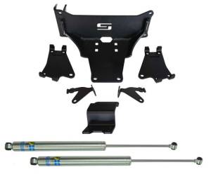 SuperLift - 92752 | Superlift Dual Steering Stabilizer Kit | Bilstein | No Lift Required (2023-2025 F250, F350 4WD | Diesel)
