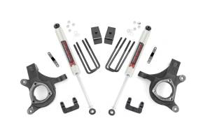 Rough Country - 10840 | Rough Country 5 Inch Lift Kit with M1 Monotube Shocks (2007-2013 Silverado, Sierra 1500 2WD)