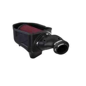 S&B Filters - CAI-75-5196 | S&B Filters JLT Cold Air Intake (2017-2020 Charger Hellcat, 2017-2018 Challenger Hellcat | Widebody ONLY) Cotton Cleanable Red