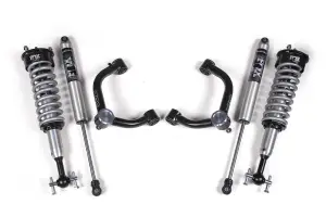 BDS Suspension - BDS1913FSL | BDS Suspension 2 Inch Leveling Kit For Ford F-150 4WD | Fox 2.0 Coil-Over Performance Series, Rear Fox 2.0 Performance Series Shocks, Truck With Adaptive Headlight UCA Sensor