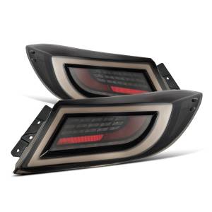 AlphaREX - 675020 | AlphaRex LUXX-Series LED Tail Lights For Toyota GR86 / Subaru BRZ | Black Smoke
