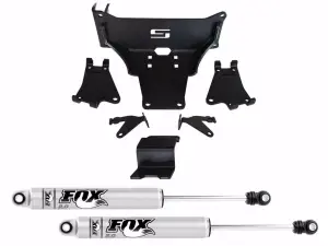 SuperLift - 92766 | SuperLift Dual Steering Stabilizer Kit Fox 2.0 Series Shocks (2017-2025 F450, F550 Super Duty 4WD)