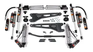 BDS Suspension - BDS1307FPE | BDS Suspension 2.5 Inch Lift Kit With Radius Arm For Ford F-450 Super Duty 4WD | Rear Fox 2.5 Performance Elite Coilover Conversion