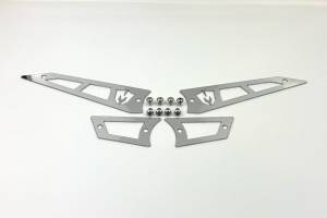 McGaughys Suspension Parts - 50791 | McGaughys Replacement Stainless Steel Badges for Upper Control Arms, 2019-2025 GM Truck 1500