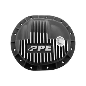 Pacific Performance Engineering - 138051210 | PPE Performance Heavy-Duty Cast Aluminum Rear Differential Cover Brushed Finish (2014-2025 Silverado, Sierra 1500 | AAM 9.5", 9.76" 12 Bolt)