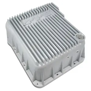Pacific Performance Engineering - 128051000 | PPE Performance Heavy-Duty Cast Aluminum Transmission Pan – Deep Raw Finish (2001-2019 GM Allison 1000, 2000, 2400)