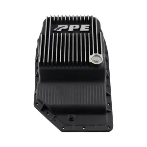 Pacific Performance Engineering - 128051910 | PPE Performance Heavy-Duty Cast Aluminum Transmission Pan For GM 6L90 | Brushed Finish