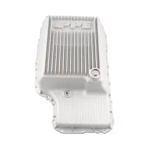 Pacific Performance Engineering - 328053400 | PPE Performance Heavy-Duty Cast Aluminum Transmission Pan Raw Finish (2020-2026 Ford F250, F350 Super Duty 6.2L, 7.3L 10R140)