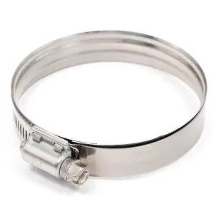 Pacific Performance Engineering - 515005300 | PPE Performance Full Stainless Steel Clamps With W-Style Inner Liner | 65-89mm Range